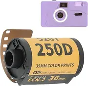 Wadukud 35mm Color Print Film, 200‑250 Professional Color Print 35mm Film, Wide Exposure Range ECN 2 Process Colour Print Camera Film for 135 Camera (36 Sheets)