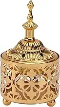 Alipis Arabic Incense Burner Vintage Metal Incense Cone Holder Frankincense Incense Burner Iron Art Aroma Lamp for Yoga Spa Meditation
