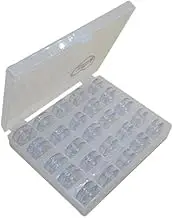 HONEYSEW 25PCS IN BOX TRANSPARENT BOBBINS FOR VIKING 6370 3000 Series