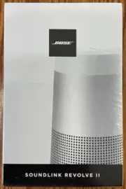 Bose SoundLink Revolve II Portable Bluetooth Speaker Sys 360° Sound LUXE Silver.