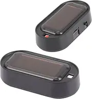 Sets Car Anti-Warning Light Solar Flashing Lamp Led Light Practical for Vehicles Long-Lasting Craftsmanship Pcs