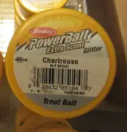 berkley power bait dough chartreuse 1.75oz