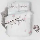 Snowflake Jumbled 3D Printing Duvet Quilt Doona Covers Pillow Case Bedding Sets