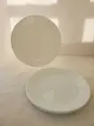 CORELLE WINTER FROST WHITE DINNERWARE - Set of 4 Dinner Plates