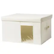 Clothes Organizer Oxford Storage Case Pantry Organization Crate
