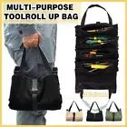 Tool Roll Up Bag Wrench Pouch Multi-Purpose Hanging Portable Organizer Storage