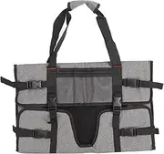 24 Inch Computer Monitor Storage Bag, Portable Carrying Case with Padded Velvet Lining, Protection for Screens and Monitors, Grey