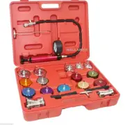 Auto Cooling System Radiator Color Cap Pressure Tester Kit Pump Gauge Adapters