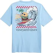 [vineyard vines] Boys' Surfin' Burger Short-Sleeve Pocket Tee