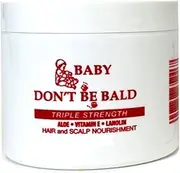 BABY DON'T BE BALD Hair and Scalp Nourishment Triple Strength 4 oz