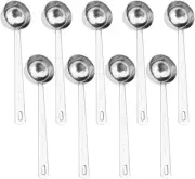 9 Pack Coffee Scoop, 304 Stainless Steel Coffee Measuring Scoop 1 Tablespoon, Lo