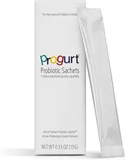 Progurt Probiotic. 1 Trillion CFU. Beneficial Human Probiotic Isolates - HPI (5 Pack) | Soothing & Super-Strength | Shelf Stable for Travel | Vegan | No Lactose. No Soy. Gluten Free.
