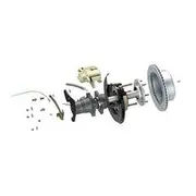 Hulk 4x4 Drum to Disc Brake Conversion Kit - Rear, HUC008