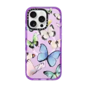 iPhone 16 Pro Impact Case MagSafe Compatible Butterflies