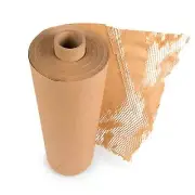 Hex Wrap Honeycomb Protective Paper Packaging Bubble Wrap Alternative Recyclable