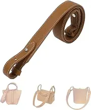 [DGAZ] TC Leather Shoulder Strap for Hermes Picotin/Lindy/Evelyne, Handmade, Replaceable Crossbody Bags Strap