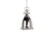 Gelo Classic Vintage Industrial Pendant Light Lamp Chain Cord - Chrome.