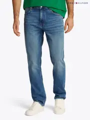 Tommy Hilfiger Blue Sky Denton Straight Jeans (F56533) | $277