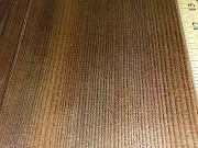 Fumed Larch wood veneer raw 5" x 54" with no backing 1/42" thickness roll "A"