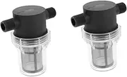 TEHAUX Rv Water Filter Inline Strainer for Water Tanks Compact Design for Durable Mesh Filtration for Boats Outdoor Living