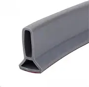 Shower Water Guard,Shower Guards to Keep Water in Shower, Splash Guard, Water Barrier, Shower Threshold Water Dam,Easy to Install and Clean, Protects Shops, Restaurants, Offices from Water Damage.(Gra