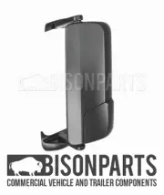 *MERCEDES AROCS MP4 2013> BLACK MIRROR HEAD ASSEMBLY PASSENGER SIDE BP116-146K