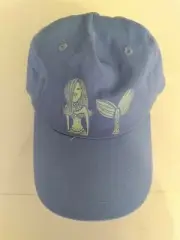 NWT NEW Mermaid Girls Blue Ball Cap Hat Adjustable Baseball Bill Billed W/ Tags
