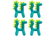 4PK Boon Growl Silicone BPA Free Teether Baby Newborn Teething Toys Dragon 0m+