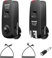 Neewer FC-16 3-in-1 2.4G 16 Channels Wireless Remote Flash Trigger Compatible with Sony A9II A9 A7RIV A7RIII A7RII A7R A7III A7II A7 A7SII A7S A6600 A6500 Sony DSLR Cameras
