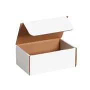 7 1/8" X 4 1/2" X 3" White Literature Mailers (50 Per Bundle)