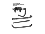 BMW Oil separator Crankcase Vent Valve Breather Hose 5PCs Kit 11617501566 (for: BMW)