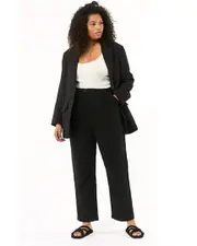 Mara Hoffman Dita Straight Pant 16 NoColor