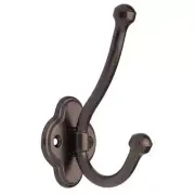 50 x Liberty Scroll Edge Coat Hat Decorative Hook Venetian Bronze B42329Z-VBR-C