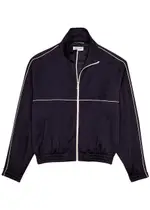 Saint Laurent Jersey Jacket - Dark Blue - 52 52