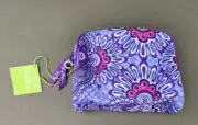Vera Bradley Cosmetic Bag Lilac Tapestry Retired Pattern