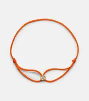 [Octavia Elizabeth] Octavia Elizabeth Parachute Nesting Gem 18kt gold bracelet with diamond One Size orange