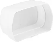 Flash Diffuser Cap Camera Bounce Dome Light Softbox Compatible for HVL-F58AM Speedlight F58AM - White
