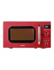 COMFEE Retro Small Microwave Oven With Compact Size 9 Preset Menus Position Memo