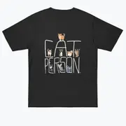 PET PERSON BY DRUNKDRAWN DrunkDrawn CAT T-shirt