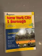 New York City 5 Borough Hagstrom LAMINATED Street Atlas