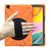 MCC Heavy Duty Strap Samsung Galaxy Tab A 10.1" 2019 T510 Kids Case Cover [Orange]