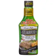 Tony Chachere's Creole Style Steakhouse Marinade (Pack of 3)