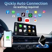 Wireless CarPlay AI Box Android Auto Adapter WIFI Converter with Netflix YouTube