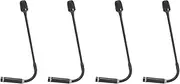 Mellisso 4X Professional Dynamic DJ Microphone for Mixer Dedicated Disc Shouting Microfone KTV Bar Gooseneck DJ Mic