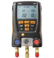 Testo 549 Refrigeration Digital Manifold HVAC Gauge Meter Air Conditioner