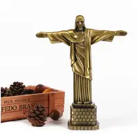 在飛比找樂天市場購物網優惠-耶穌擺件客廳基督徒十字架雕塑紀念禮品禮物圣經圣像飾品家居擺設