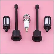 Fuel Filter Line Hose Spark Plug Kit For ST 08 S10 TS350 TS360 Chainsaw Spare Tool Replacement Part