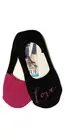Free Ship! Gift Idea! HUE Low Cut Sneaker Liner “love” Socks,2 Pair (G56)