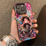 Cartoon One Piece Luffy Phone Case For iPhone 11 12 13 14 15 16Pro Max Cover