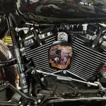 ||滿額免運||HARLEY CUSTOM MADE萬聖節裝飾牛鈴喇叭罩創意機車喇叭罩